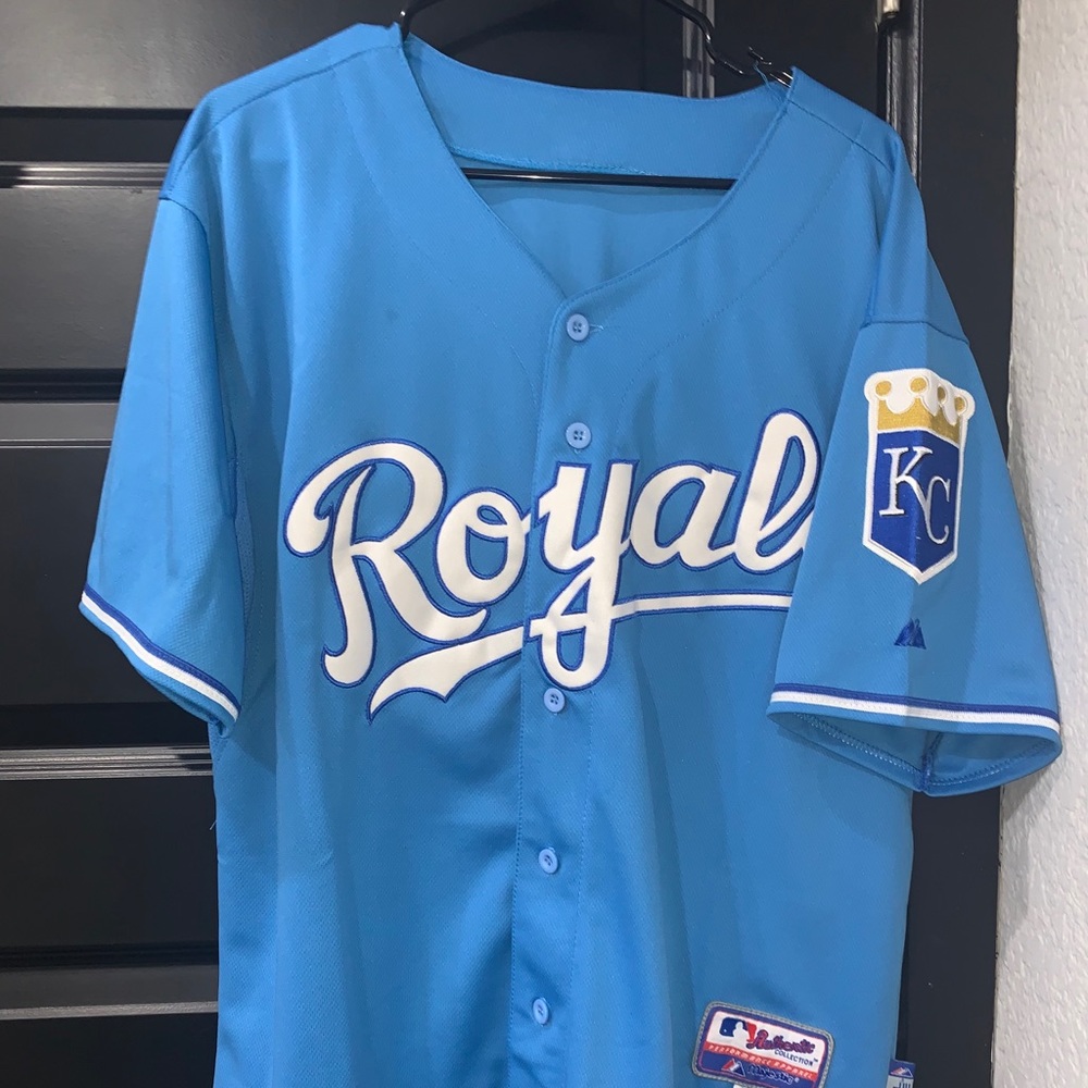 men’s Kansas Royals inspired baseball jersey